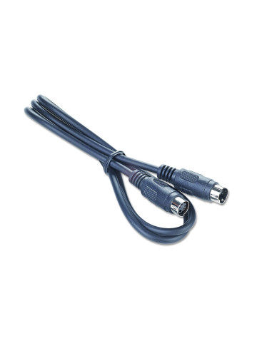 CABLU video GEMBIRD, adaptor S-Video (T) la S-Video (M), 1.8m