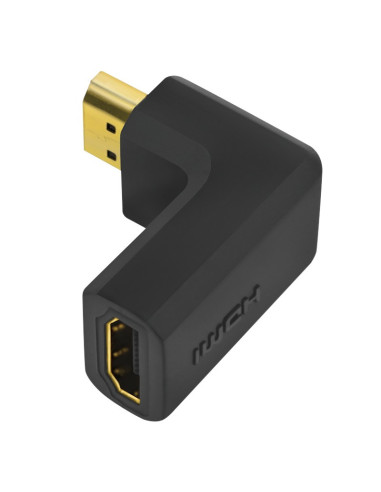 ADAPTOR video LOGILINK, HDMI (T) la HDMI (M), conectori auriti