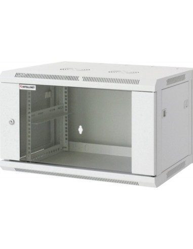 CABINET 19" INTELLINET 9U, fixare pe perete, Flatpack