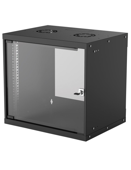 CABINET 19" INTELLINET 9U Basic, fixare pe perete, Flatpack