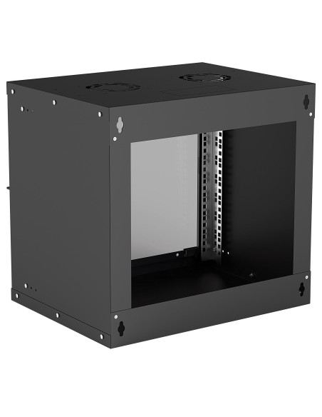 CABINET 19" INTELLINET 9U Basic, fixare pe perete, Flatpack