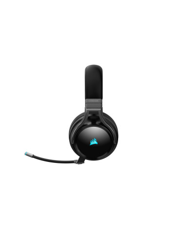 CASTI Corsair, "Virtuoso RGB", wireless, cu fir, gaming