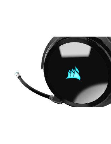 CASTI Corsair, "Virtuoso RGB", wireless, cu fir, gaming