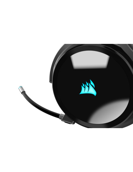 CASTI Corsair, "Virtuoso RGB", wireless, cu fir, gaming