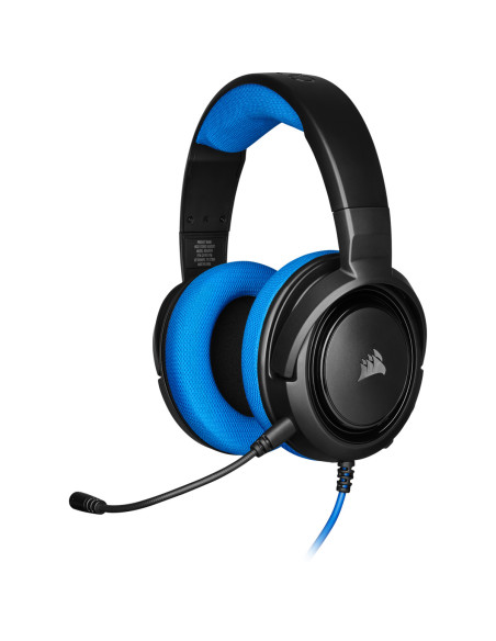 CASTI Corsair, "HS35", cu fir, gaming, utilizare multimedia