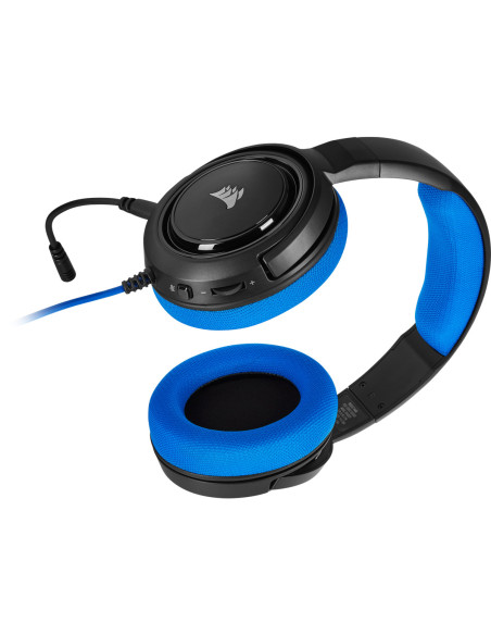 CASTI Corsair, "HS35", cu fir, gaming, utilizare multimedia