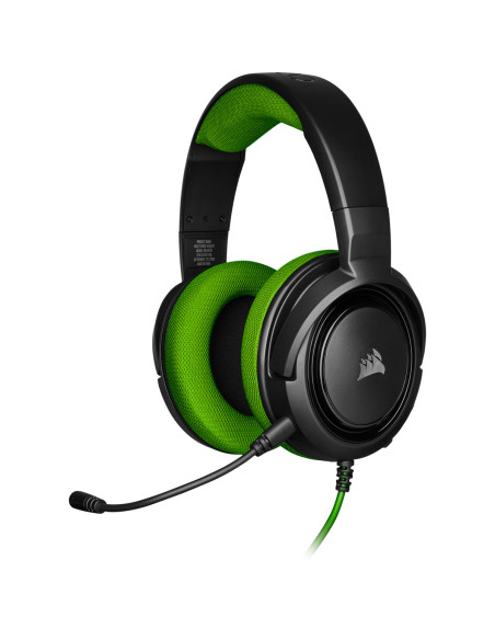 CASTI Corsair, "HS35", cu fir, gaming, utilizare multimedia