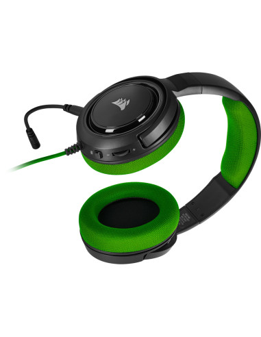 CASTI Corsair, "HS35", cu fir, gaming, utilizare multimedia