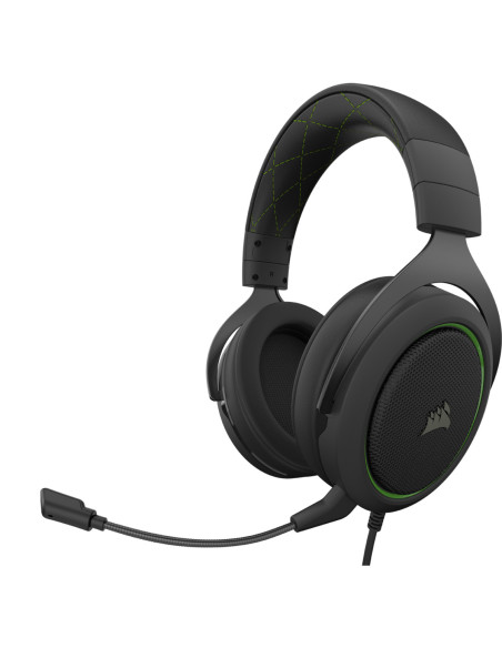 CASTI Corsair, "HS50 Pro", cu fir, gaming, utilizare