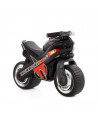 Motocicleta fara pedale, MX-ON, neagra, 70x30x49,3 cm