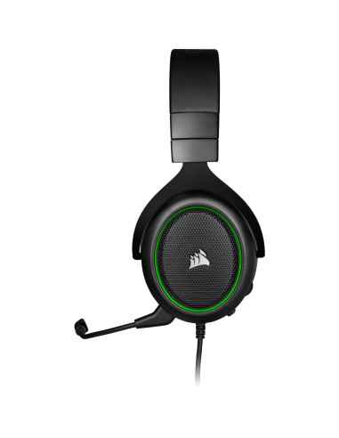 CASTI Corsair, "HS50 Pro", cu fir, gaming, utilizare