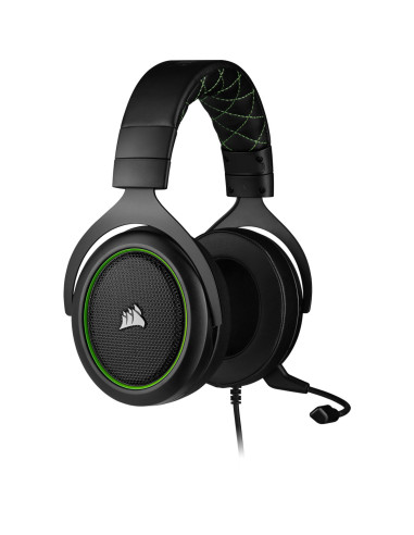 CASTI Corsair, "HS50 Pro", cu fir, gaming, utilizare
