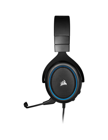 CASTI Corsair, "HS50 Pro", cu fir, gaming, utilizare