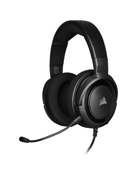 CASTI Corsair, "HS35", cu fir, gaming, utilizare multimedia