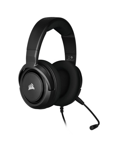 CASTI Corsair, "HS35", cu fir, gaming, utilizare multimedia