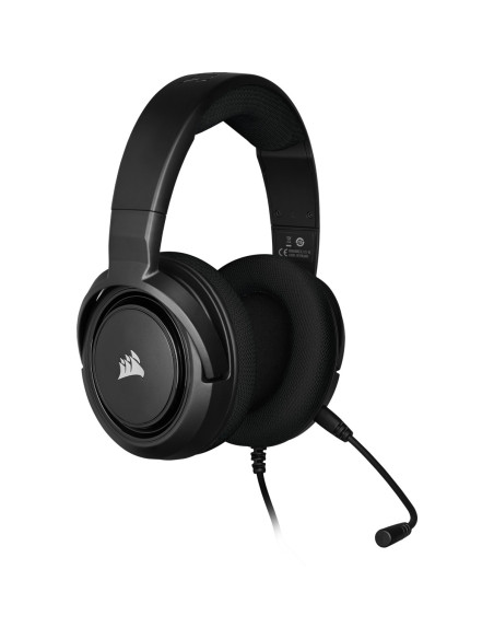 CASTI Corsair, "HS35", cu fir, gaming, utilizare multimedia