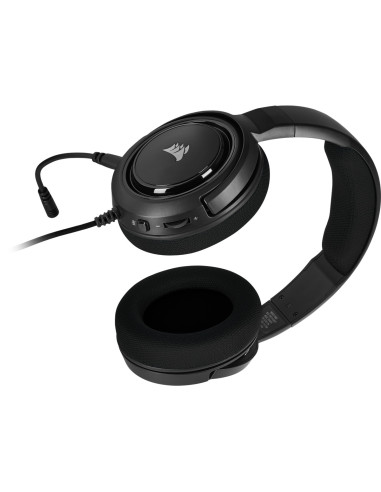 CASTI Corsair, "HS35", cu fir, gaming, utilizare multimedia