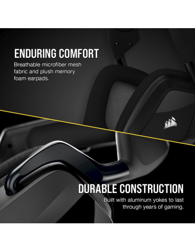 CASTI Corsair, "Void RGB Elite", cu fir, gaming, utilizare