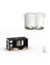 APLICA smart PHILIPS, LED, soclu GU10, putere 5.5 W x 2, tip