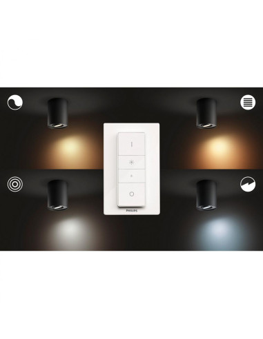 APLICA smart PHILIPS, LED, soclu GU10, putere 5.5 W, tip lumina