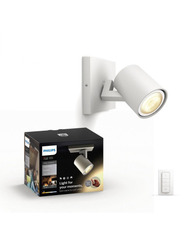 APLICA smart PHILIPS, LED, soclu GU10, putere 5.5 W, tip lumina