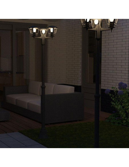 STALP exterior PHILIPS, LED, soclu E27, putere 60 W x 3