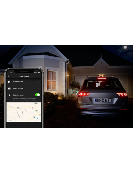 STALP exterior smart PHILIPS, LED, soclu integrat, putere 9.5