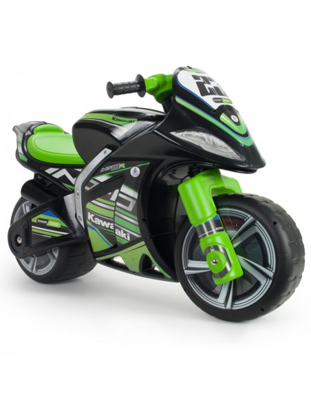 Motocicleta fara pedale Ride Racing Injusa, Verde,19455