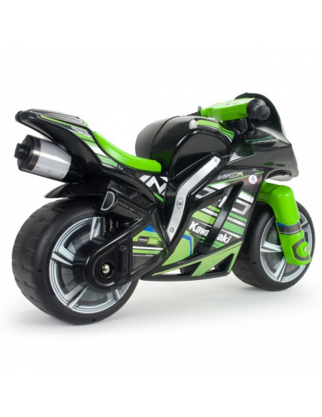 Motocicleta fara pedale Ride Racing Injusa, Verde,19455