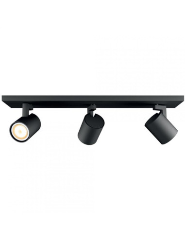 PLAFONIERA smart PHILIPS, LED, soclu GU10, putere 5 W x 3, tip
