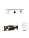 PLAFONIERA smart PHILIPS, LED, soclu GU10, putere 5 W x 3, tip