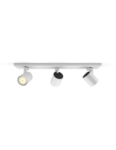 PLAFONIERA smart PHILIPS, LED, soclu GU10, putere 5 W x 3, tip