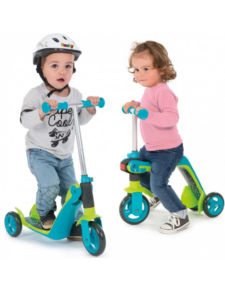 Trotineta Smoby 2 in 1, Albastru,750605