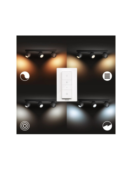 BARA CU 3XSPOT LED PHILIPS HUE BUCKRAM "000008718696175668"