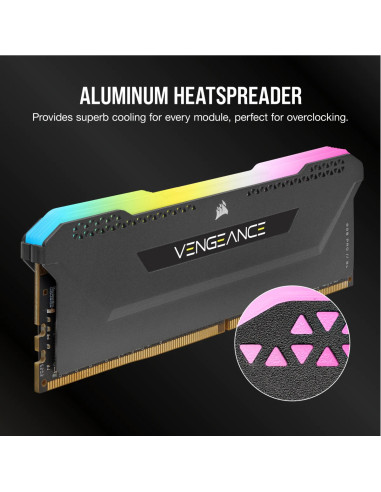Memorie DDR Corsair DDR4 16 GB, frecventa 3200 MHz, 8 GB x 2