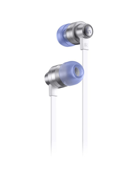 LOGITECH G333 Gaming Earphones - WHITE - 3.5 MM - EMEA LOGITECH G333 Gaming Earphones - WHITE - 3.5 MM - EMEA
