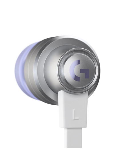 LOGITECH G333 Gaming Earphones - WHITE - 3.5 MM - EMEA LOGITECH G333 Gaming Earphones - WHITE - 3.5 MM - EMEA