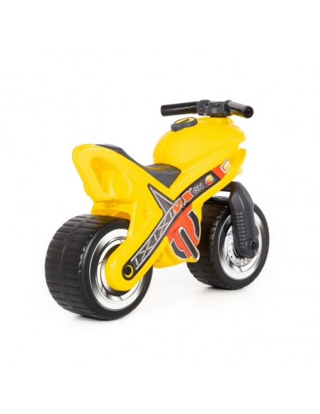 Motocicleta fara pedale, MX-ON, galbena, 70x30x49,3 cm Motocicleta fara pedale, MX-ON, galbena, 70x30x49,3 cm