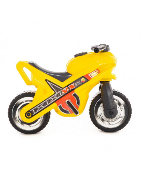 Motocicleta fara pedale, MX-ON, galbena, 70x30x49,3 cm Motocicleta fara pedale, MX-ON, galbena, 70x30x49,3 cm
