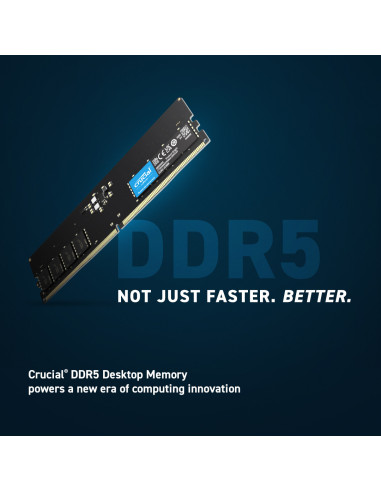Memorie DDR Crucial DDR5 32 GB, frecventa 4800 MHz, 16 GB x 2