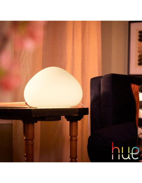 Wellner Hue table lamp white, "000008719514341395" (include TV