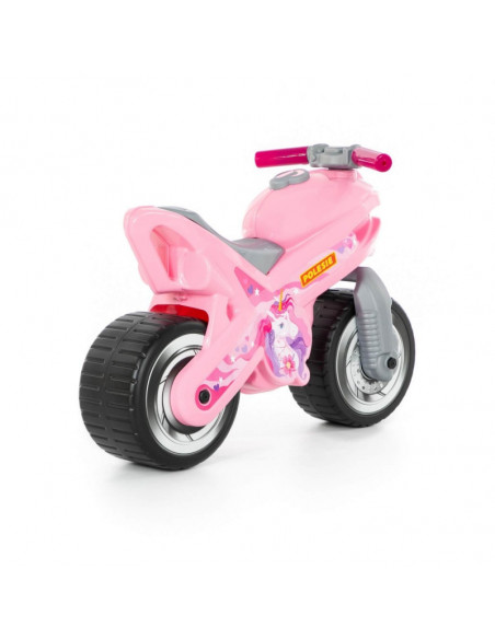 Motocicleta fara pedale Wader MX Unicorn, Roz,80608