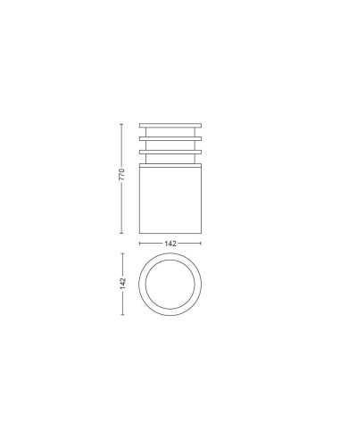 STALP LED PHILIPS HUE LUCCA E27 2700K