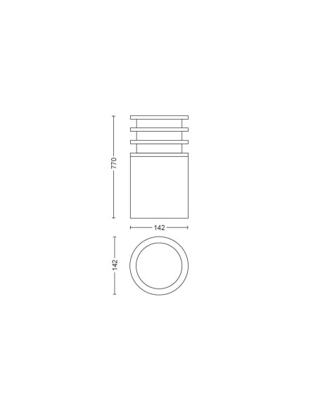 STALP LED PHILIPS HUE LUCCA E27 2700K
