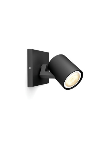 BEC Philips Runner Hue single spot black 1x5W 230V