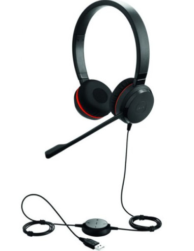 Jabra Evolve 30 II UC Stereo Headset Head-band Black