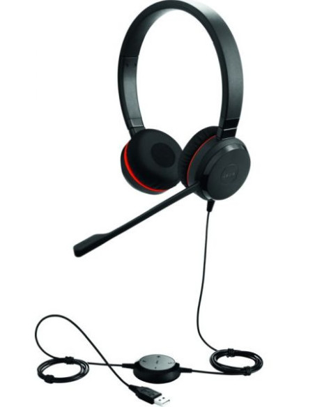 Jabra Evolve 30 II UC Stereo Headset Head-band Black
