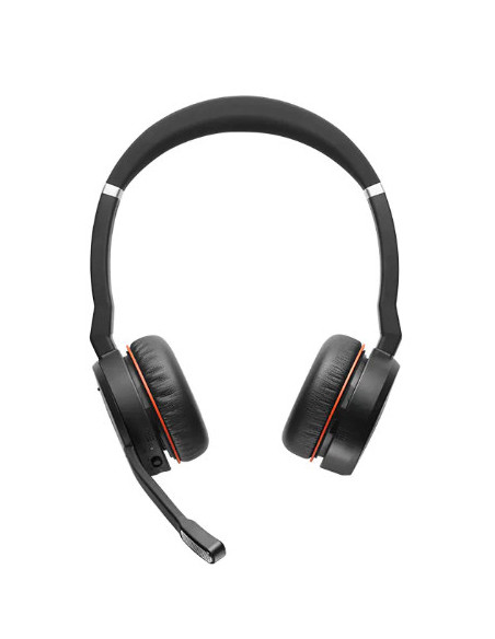 Jabra Evolve 75 UC Stereo Headset Head-band Black,Red