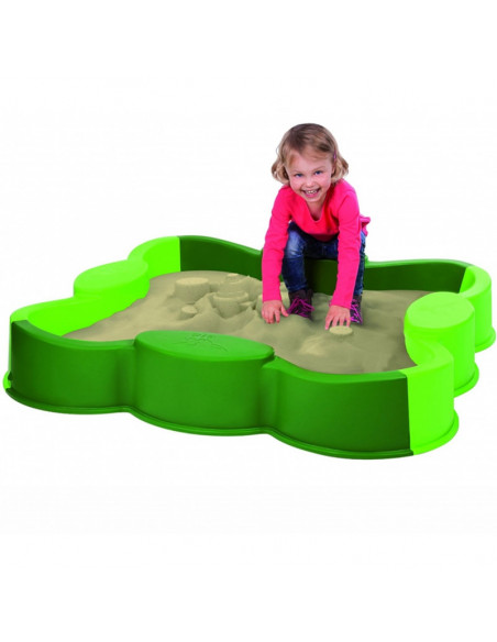 Cutie pentru nisip Big Vario, cu husa de protectie, Verde, 112