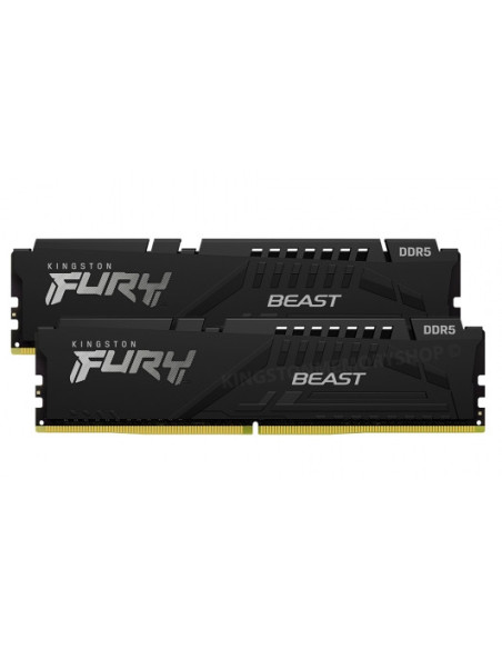 Memorie DDR Kingston FURY Beast DDR5 64 GB, frecventa 5600 Mhz